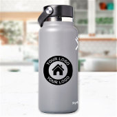 Aangepaste zakelijke Logo veelzijdige contour Sticker