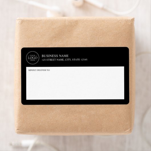 Aangepaste zakelijke Logo-verzending Etiket (Insitu)