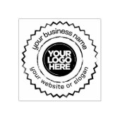 Aangepaste zakelijke Logo-Vintage Rubberstempel (Afrduk)
