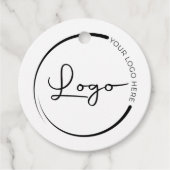 Aangepaste zakelijke Logo voor bedrijven Bedankjes Labels (Voorkant)