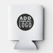 Aangepaste zakelijke Logo voor bedrijven Blikjeskoeler (Achterkant)