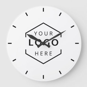 Aangepaste zakelijke Logo voor bedrijven Grote Klok