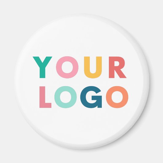 Aangepaste zakelijke Logo voor bedrijven Magneet (Voorkant)