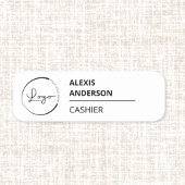 Aangepaste zakelijke Logo voor bedrijven Naamplaatje