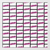 Aangepaste zakelijke Logo voor bedrijven Raamsticker (Vel)