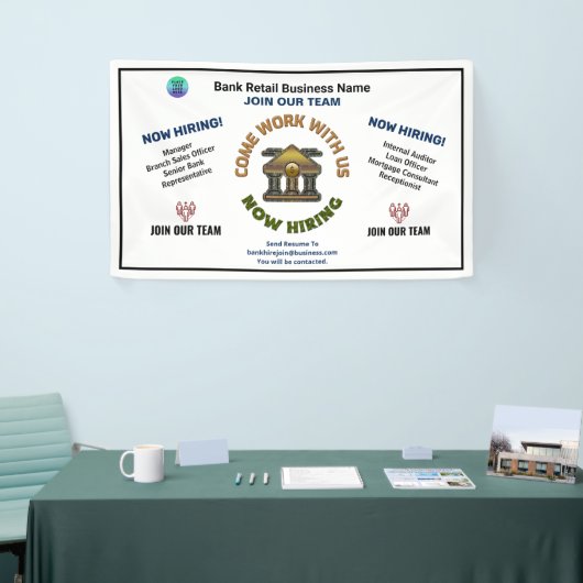 Aangepaste zakelijke Logo voor gezochte bedrading Spandoek (Beurs)