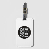 Aangepaste zakelijke Logo voor speciale acties Bagagelabel (Voorkant (verticaal))