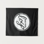 Aangepaste zakelijke Logo Wandkleed (Voorkant (horizontaal))