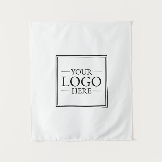 Aangepaste zakelijke Logo Wandkleed (Voorkant)