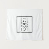 Aangepaste zakelijke Logo Wandkleed (Voorkant (horizontaal))