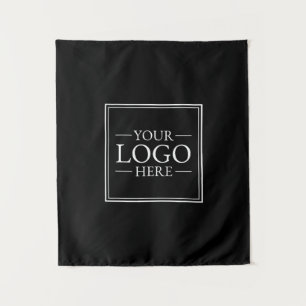 Aangepaste zakelijke Logo Wandkleed