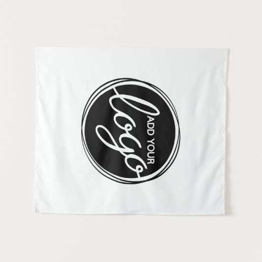 Aangepaste zakelijke Logo Wandkleed (Voorkant (horizontaal))