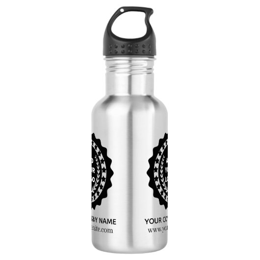 Aangepaste zakelijke Logo Waterfles (Voorkant)