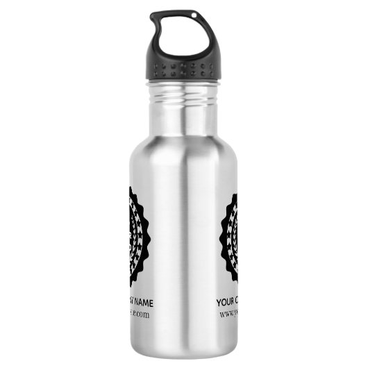 Aangepaste zakelijke Logo Waterfles (Achterkant)