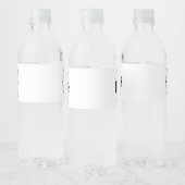 Aangepaste zakelijke Logo Waterfles Etiket (Flessen)