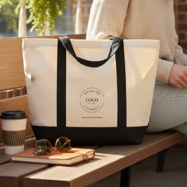 Aangepaste Zakelijke Logo website Eenvoudig Tote Bag