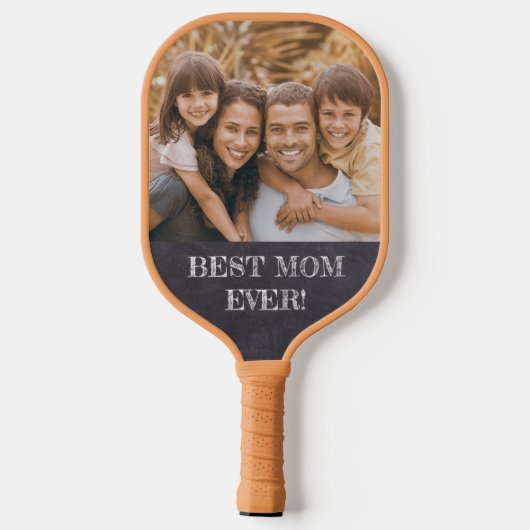 Aangepaste zakelijke logo WEBSITE Eenvoudige promo Pickleball Paddle (Achterkant)