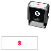 Aangepaste Zakelijke Logo Zelfinkende Stempel - Pe (In situ)