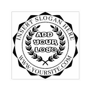 Aangepaste zakelijke Logo Zelfinktende Stempel