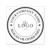 Aangepaste zakelijke Logo Zelfinktende Stempel (Design)