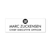 Aangepaste zakelijke Logo Zelfinktende Stempel (Design)