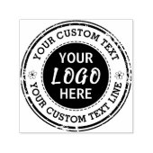 Aangepaste zakelijke Logo Zelfinktende Stempel (Design)