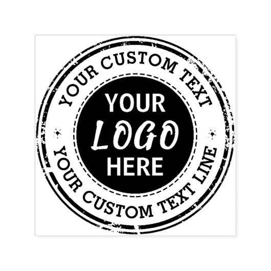 Aangepaste zakelijke Logo Zelfinktende Stempel (Design)