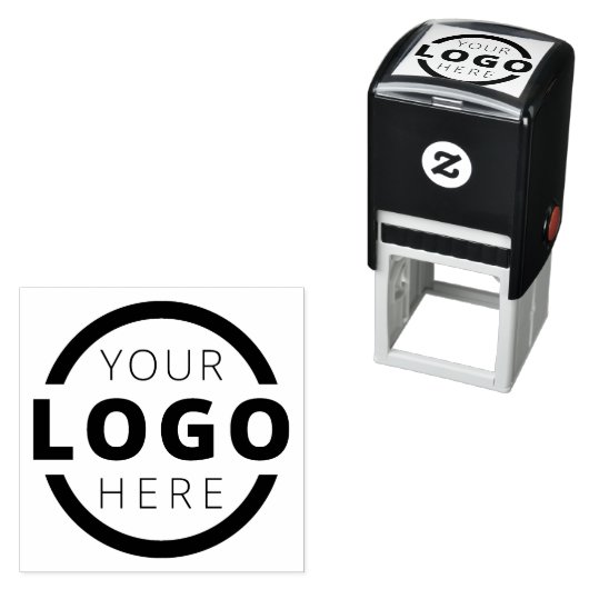 Aangepaste zakelijke Logo Zelfinktende Stempel (In situ)