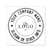 Aangepaste zakelijke Logo Zelfinktende Stempel (Design)