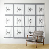 Aangepaste zakelijke logotapijt – professioneel wandkleed (In Situ (horizontaal))