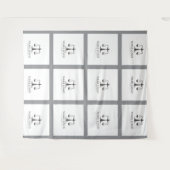 Aangepaste zakelijke logotapijt – professioneel wandkleed (Voorkant (horizontaal))