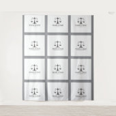 Aangepaste zakelijke logotapijt – professioneel wandkleed (Voorkant)