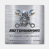 Aangepaste zakelijke magneten (schedel en moersleu (Voorkant)