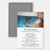 Aangepaste zakelijke marketing of promoties magneet (Voorkant / Achterkant)