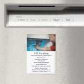 Aangepaste zakelijke marketing of promoties magneet (Insitu (Vaatwasser))