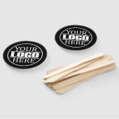 Aangepaste zakelijke merk Logo Handwaaier (Niet-gemonteerd)