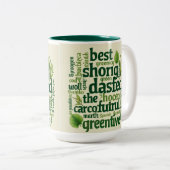 Aangepaste zakelijke Mokken: unieke Design om u te Tweekleurige Koffiemok (Voorkant rechts)