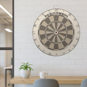Aangepaste zakelijke naam professioneel dartbord