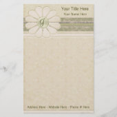 Aangepaste zakelijke / persoonlijke briefpapier (Voorkant)