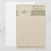 Aangepaste zakelijke / persoonlijke briefpapier (Voorkant / Achterkant)