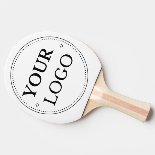 Aangepaste zakelijke promotie voor Logo Tafeltennisbatje (Zijkant)