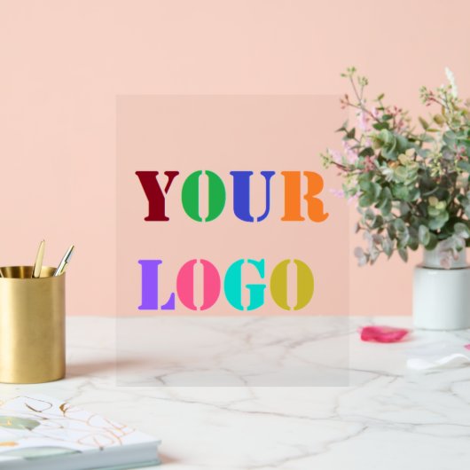 Aangepaste zakelijke promotie voor Logo van bedrij Acryl Bord (Huwelijk)