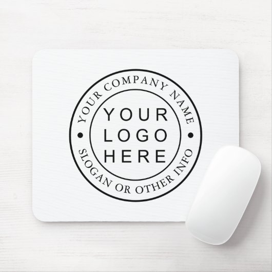 Aangepaste zakelijke promotie voor Logo van bedrij Muismat (Met muis)