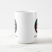 Aangepaste zakelijke promotietekst Mok Logo (Center)