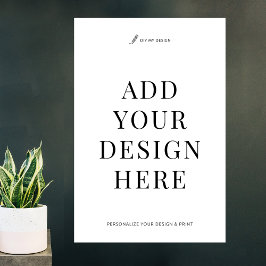 Aangepaste zakelijke promotionele Poster afdrukken