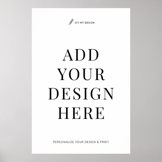 Aangepaste zakelijke promotionele Poster afdrukken (Voorkant)