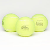 Aangepaste zakelijke promotionele tennisballen Sja (Multi)