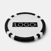 Aangepaste zakelijke rechthoekige logo promotionel poker chips (Enkel)