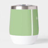 Aangepaste zakelijke regels voor groene en witte l (Voorkant)