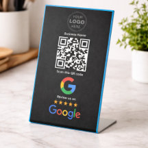 Aangepaste Zakelijke Review QR Code Logo